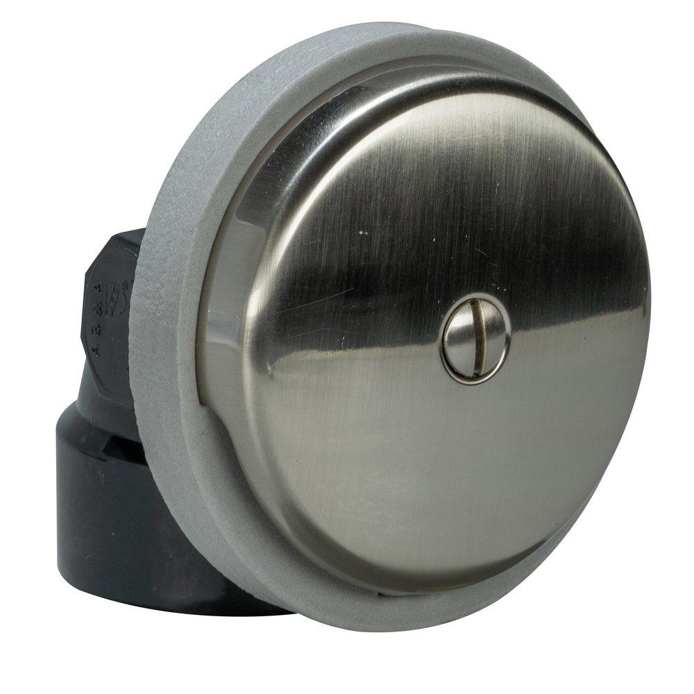 AB & A™ Satin Nickel Plastic Push-Pull Drain 