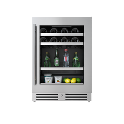 Avallon A2 24 UC Single Zone Wine and Beverage Cooler - Stainless Door