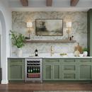 Avallon A2 24 UC Single Zone Wine and Beverage Cooler - Stainless Door 