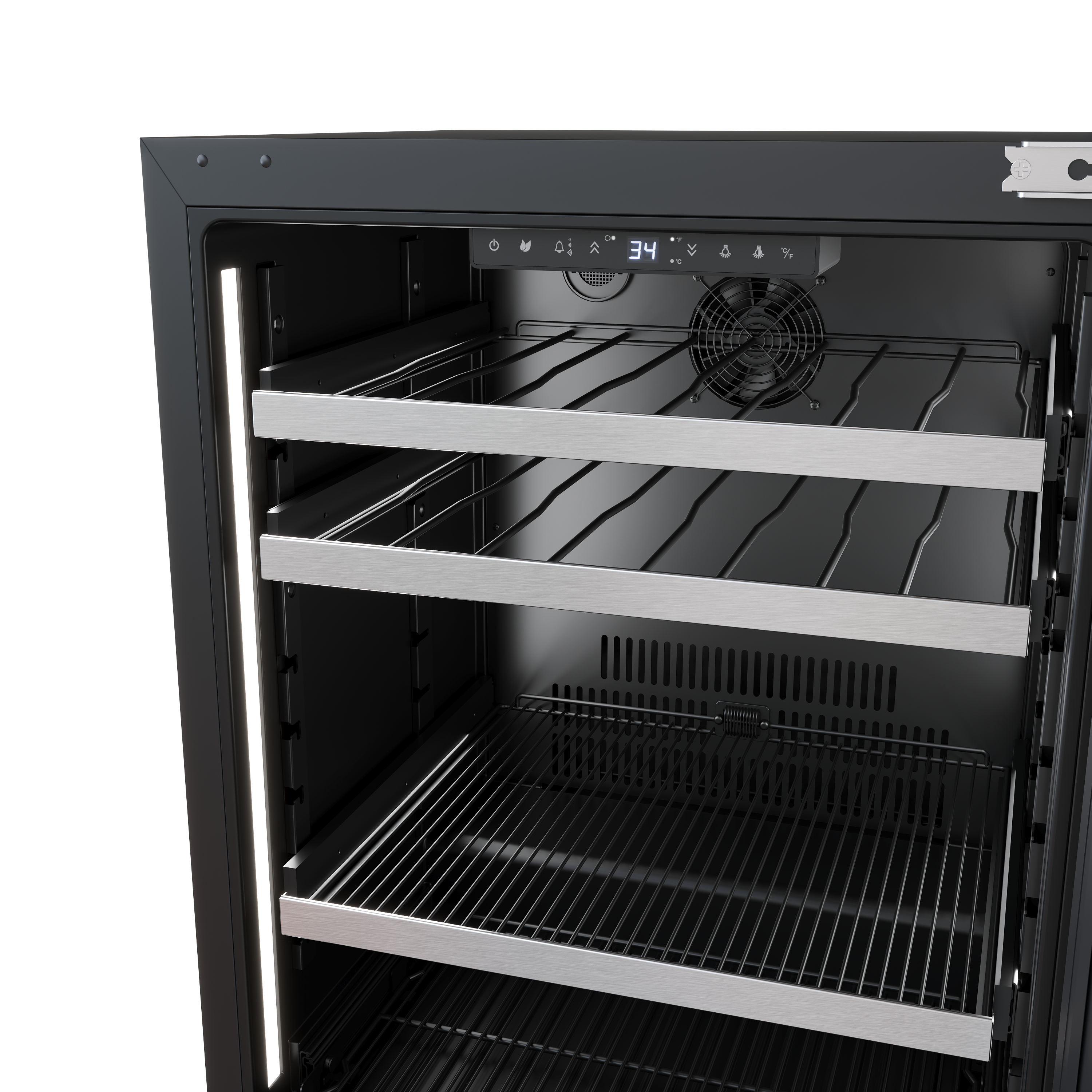 Avallon A2 24 UC Single Zone Wine and Beverage Cooler - Stainless Door 
