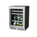 Avallon A2 24 UC Single Zone Wine and Beverage Cooler - Stainless Door 