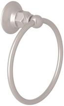 ROHL&reg; Satin Nickel Round Closed Towel Ring 