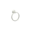 Round Closed Towel Ring in Polished Nickel