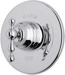 Pressure Balancing Concealed Bath or Shower Mixer with Single Lever Handle in Polished Chrome (Less Diverter)