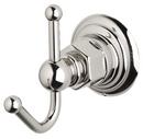 1 Robe Hook in Polished Nickel