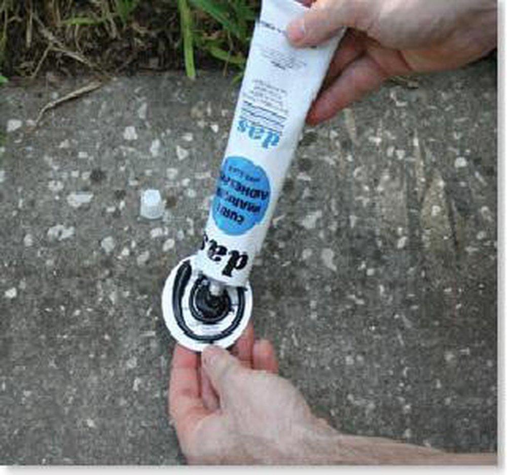 Das Manufacturing Curb Marker in Black (Case of 12) 