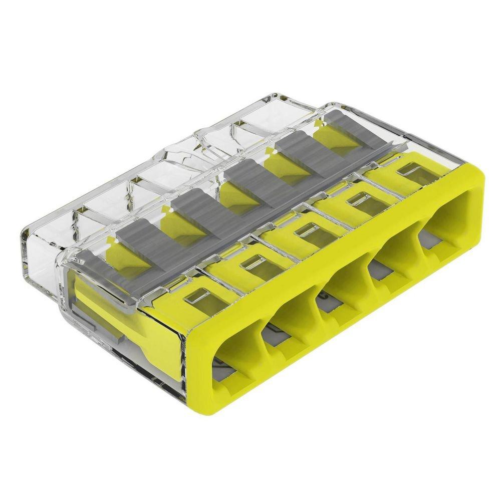 Splicing Connector 5-Conductor Yellow - Box of 60 