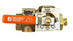 1 in. NPT Bronze Test and Drain Valve