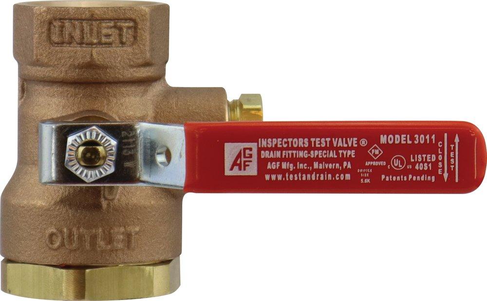 AGF Manufacturing Brass, Bronze, Chrome Plated Brass and Steel NPT 300# Pressure Relief Valve 