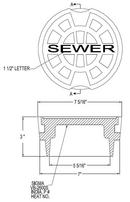 SIGMA Sewer Valve Box with Cover 