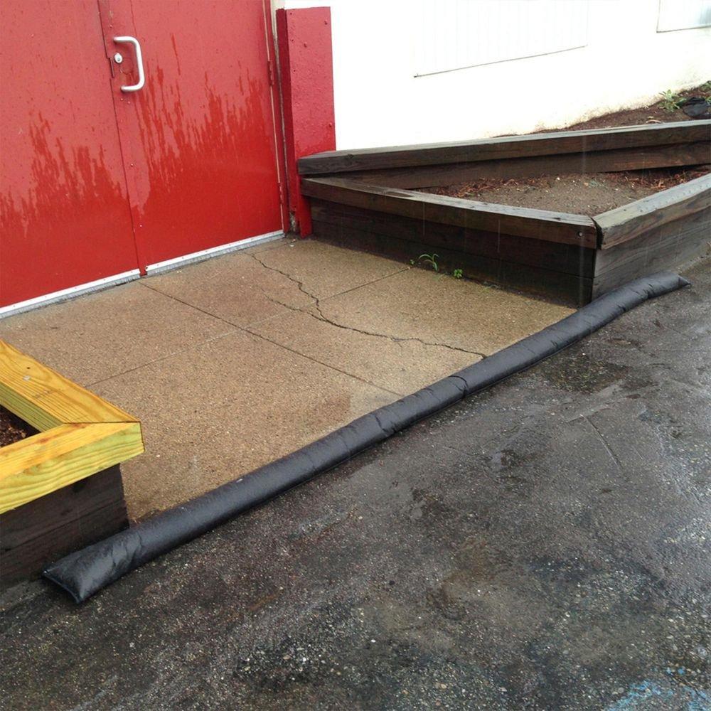 Duffel Bag Flood Barrier Kit, (4) 17 ft. Water-Activated Barriers 