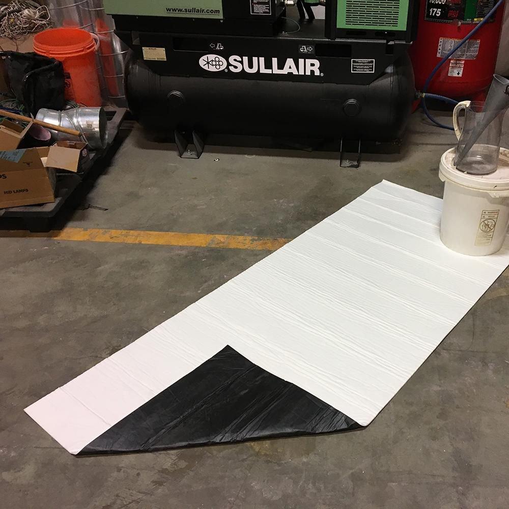 Light-Duty Cellulose Floor Pads with Rubber Grip, 32 in. x 78 in., (Pack of 24) 