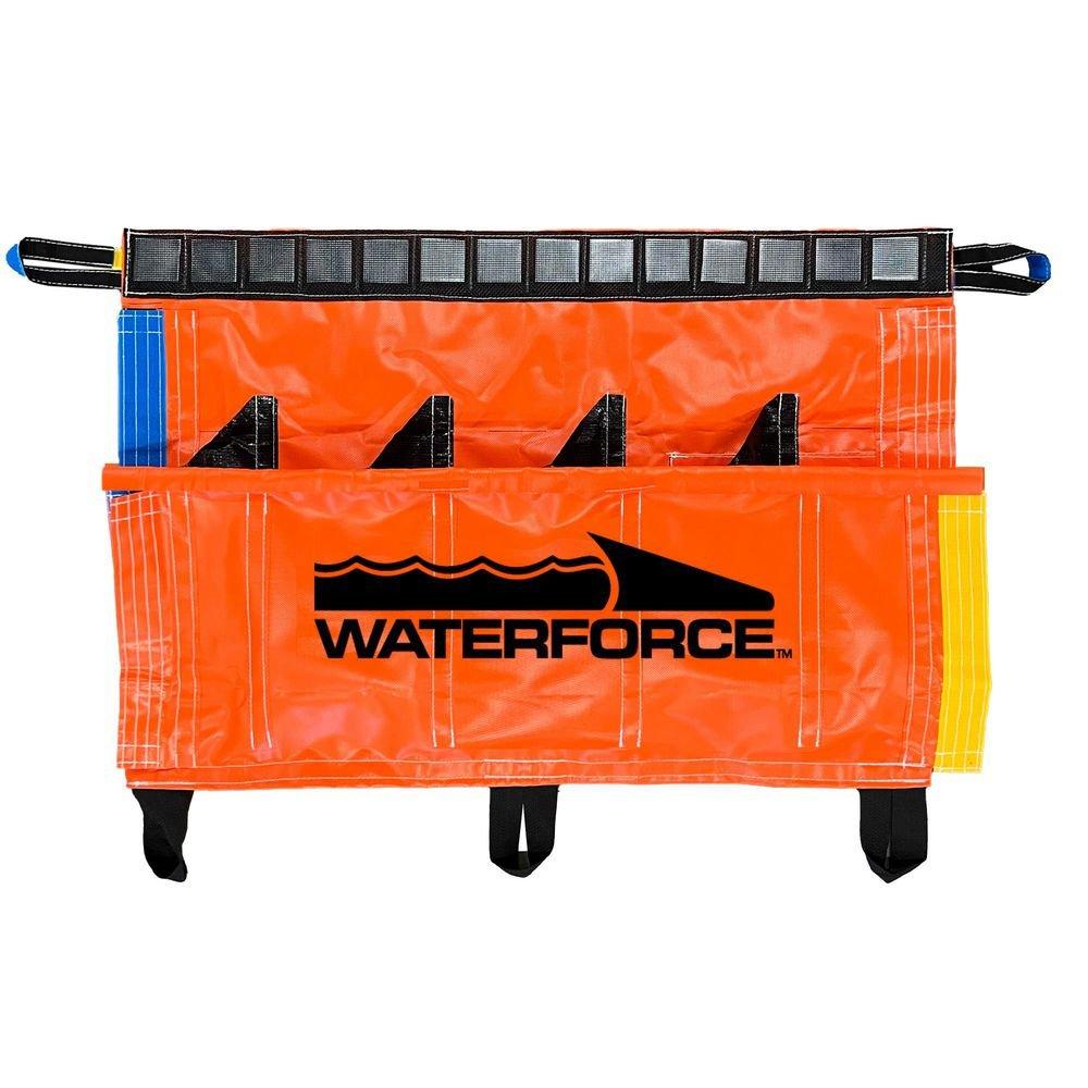 Water Force Self-Rising Portable Flood Barrier, 26.5 in. x 30 ft. 