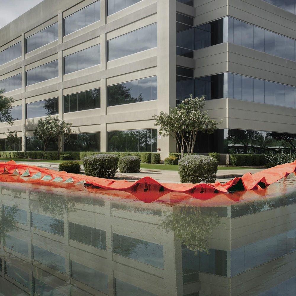 Water Force Self-Rising Portable Flood Barrier, 26.5 in. x 30 ft. 