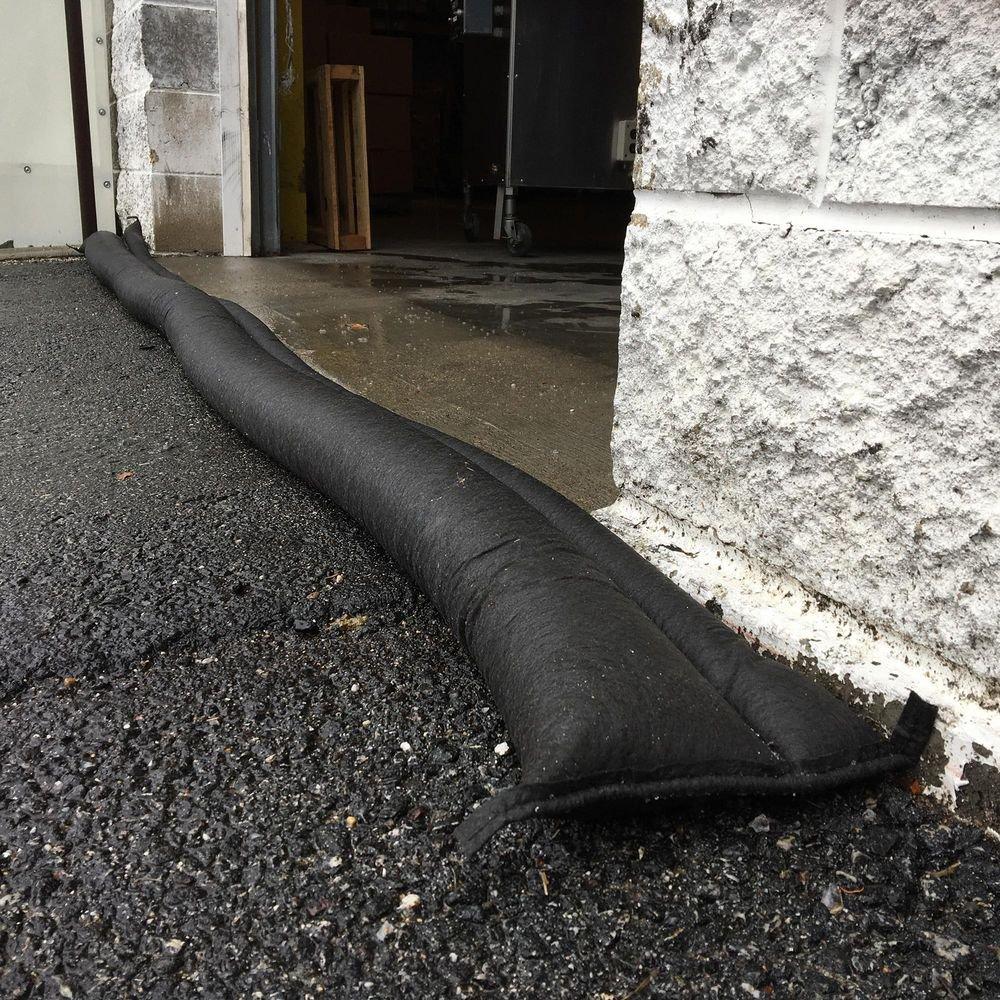 Grab & Go Water-Activated Flood Barrier Kit, (5) 10 ft. Barriers 