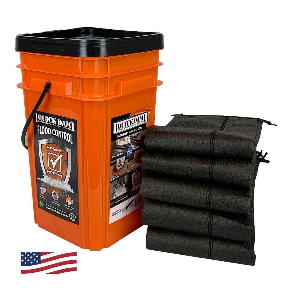 OUTDR GRAB & GO BCKT KIT W/ WTR ACTVT 10FT FLD BARR 5PK 