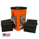 OUTDR GRAB & GO BCKT KIT W/ 5FT FLD BARR 5PK & FLD BAGS 10PK 