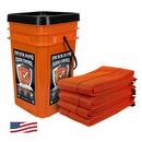 OUTDR GRAB & GO BCKT KIT W/ HI VIS 10FT FLD BARR 4PK 