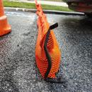 Grab & Go Hi-Vis Flood Barrier Kit, (4) 10 ft. Water-Activated Barriers 