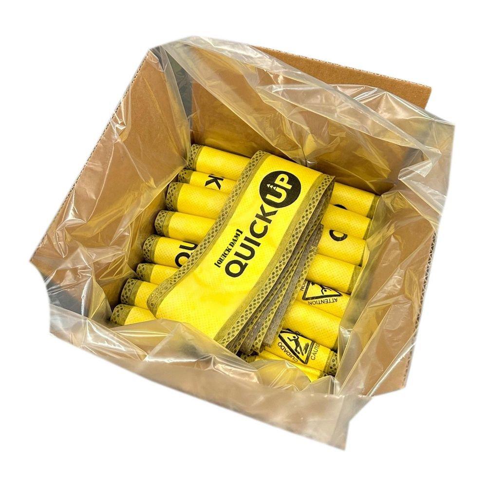 QuickUp Water Dam Flood Barrier, 5 ft., (Box of 40) 