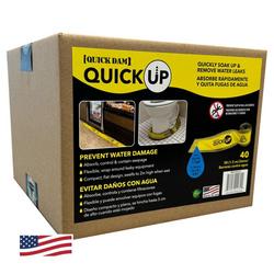 QuickUp Water Dam Flood Barrier, 5 ft., (Box of 40)