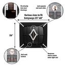 Flood Gate Doorway Flood Barrier, Fits 45 in. to 50 in. Openings 