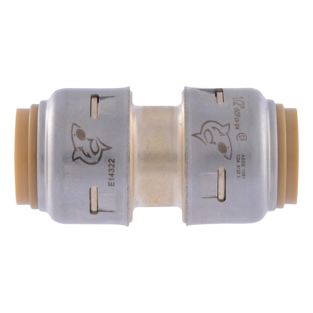 1/2" X 1/2" SharkBite Max Coupling 