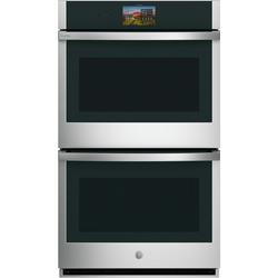 30"W Smart Built In Convection Double Wall Oven with Air Fry and Bluetooth Speaker in Stainless Steel