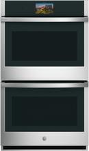 30"W Smart Built In Convection Double Wall Oven with Air Fry and Bluetooth Speaker in Stainless Steel