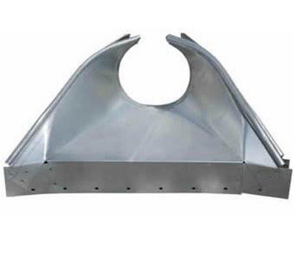 Contech Construction Corrugated Alloy Steel and Metal Flared End Section with Strap 