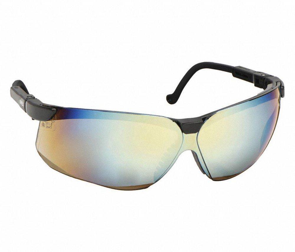 Uvex Black Frame Safety Glasses 
