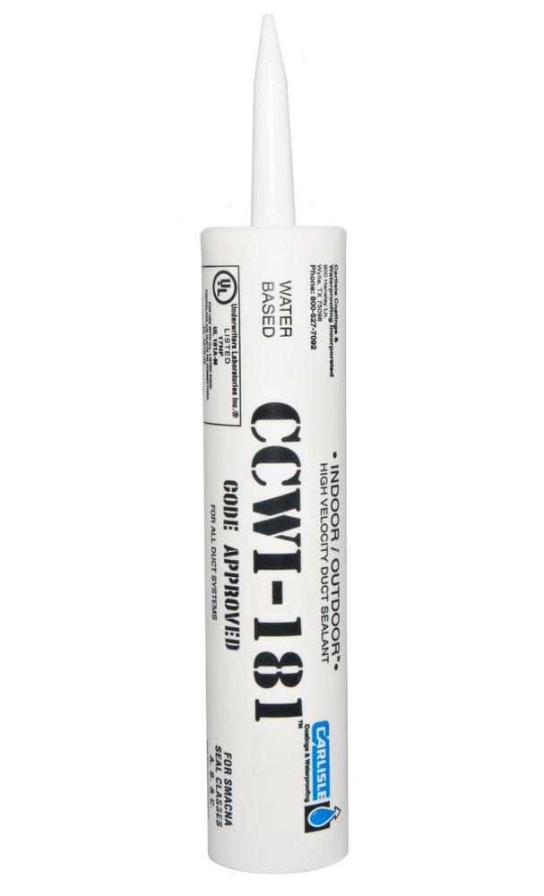 Hardcast White Cartidge Indoor/Outdoor Duct Sealant in White 