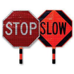 18 in. Stop/Slow Paddle with 8 in. Handle