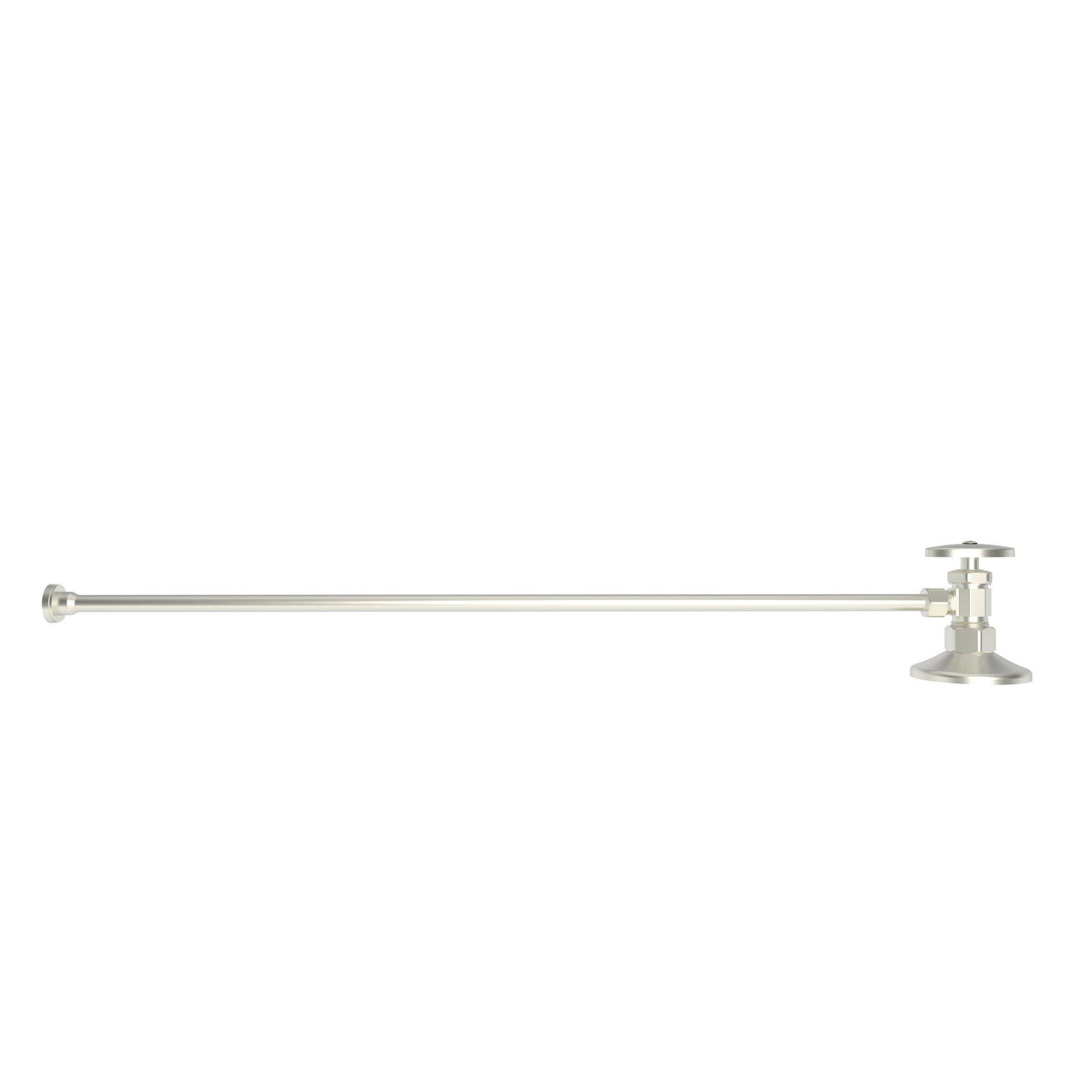 Brasstech Satin Nickel - PVD Compact Closet Satin Supply Kit 