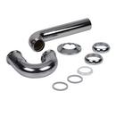 Dearborn Polished Chrome 1-1/2 in. Brass P-Trap 