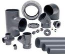 Grey 1 in. Threaded Straight Schedule 80 PVC Pipe Nipple 