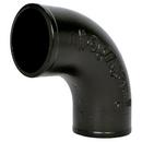 Black No Hub 90 Degree Cast Iron 1/4 Bend 