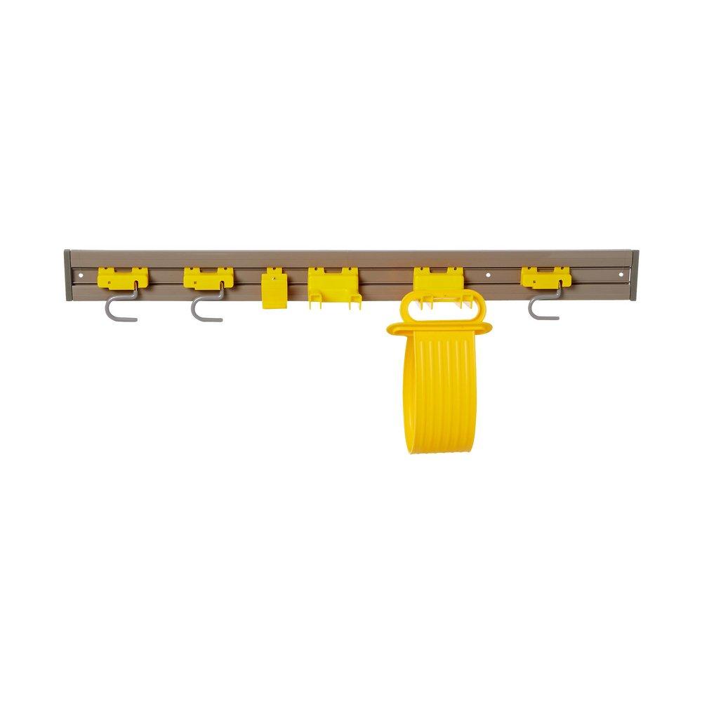 Rubbermaid Grey Closet Organizer/Tool Holder Kit 