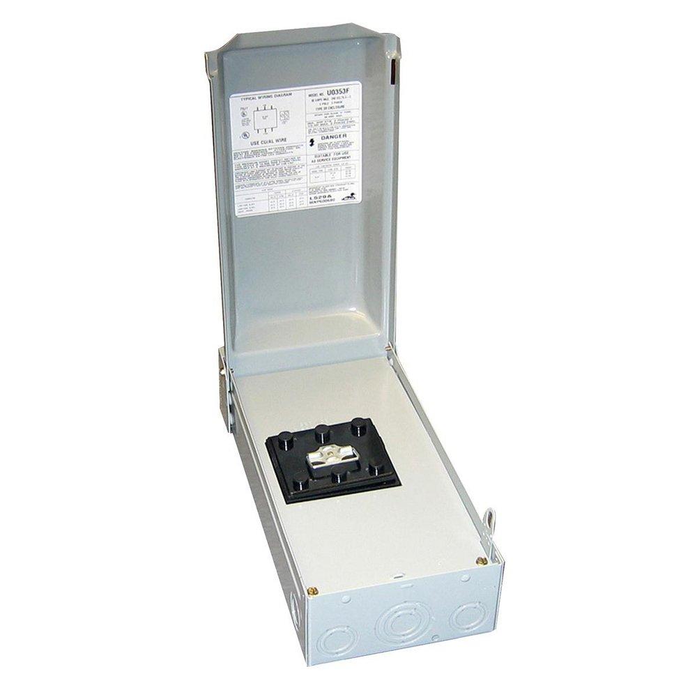 MARS 14-19/50 in. 240V Three Phase Fused Disconnect 