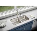 Elkay Lustrous Satin 31-3/4 x 16-1/2 in. No Hole Stainless Steel Double Bowl Undermount Kitchen Sink 