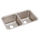 30-3/4 x 18-1/2 in. No Hole Stainless Steel Double Bowl Undermount Kitchen Sink in Lustrous Satin