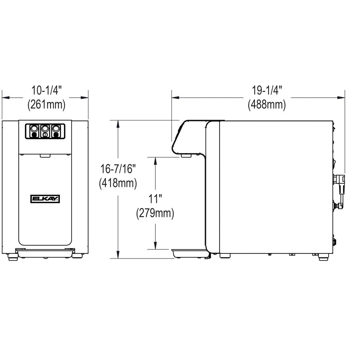 Elkay Lustrous Satin 31-1/4 x 20-1/2 in. No Hole Stainless Steel Double Bowl Undermount Kitchen Sink 