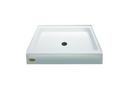 JACUZZI&reg; White 42 in. Square Shower Base 