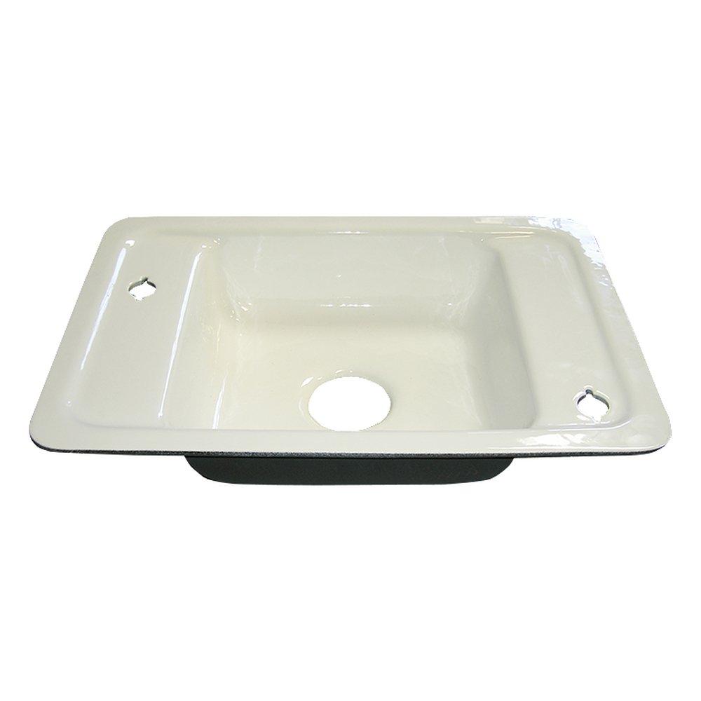 Haws® White 24 x 16 x 5 in. Deck Mount Classroom Sink 