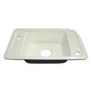24 x 16 x 5 in. Deck Mount Classroom Sink in White