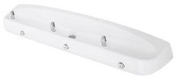 3-Bubbler Cast Iron Wall Mount Drinking Fountain in White