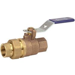 2 in. DZR Bronze Full Port Union NPT x NPT 600# Ball Valve