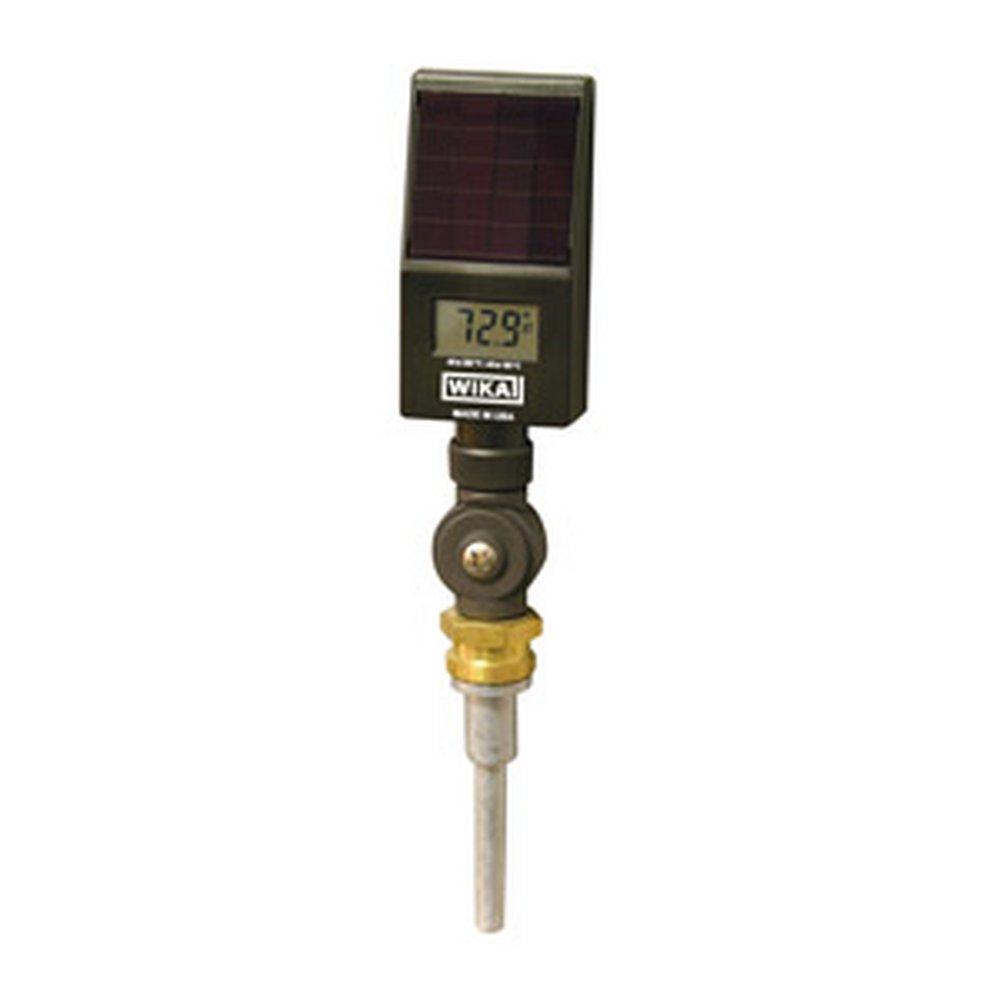 WIKA Solar Powered Thermometer with Thermowell 