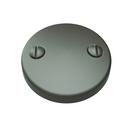 2-Hole Brass Face Plate Waste and Overflow Drain with Screw Oil Rubbed Bronze