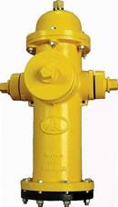 American Flow Control Yellow Yellow Mechanical Joint Assembled Fire Hydrant 